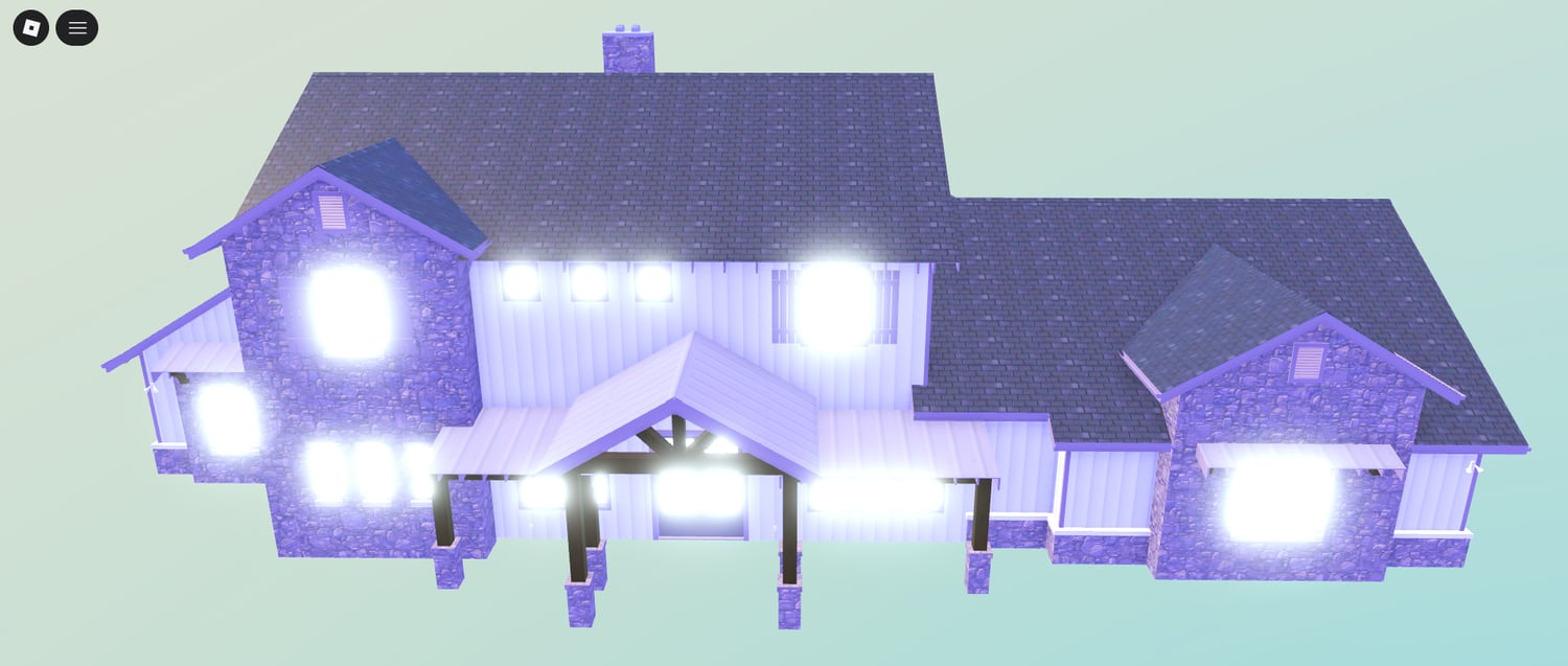 FREE Texas Ranch House – Roblox Country Home