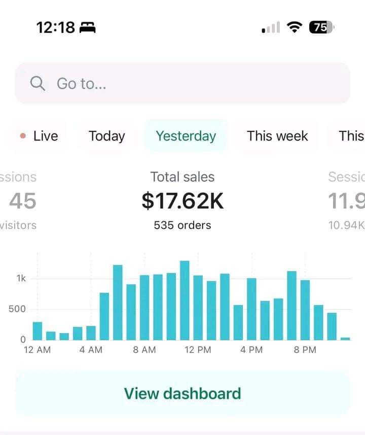 A modern ecommerce dashboard showing 50 digital product ideas for 2026 including business systems, content creation tools, finance trackers, education resources, and lifestyle planners.