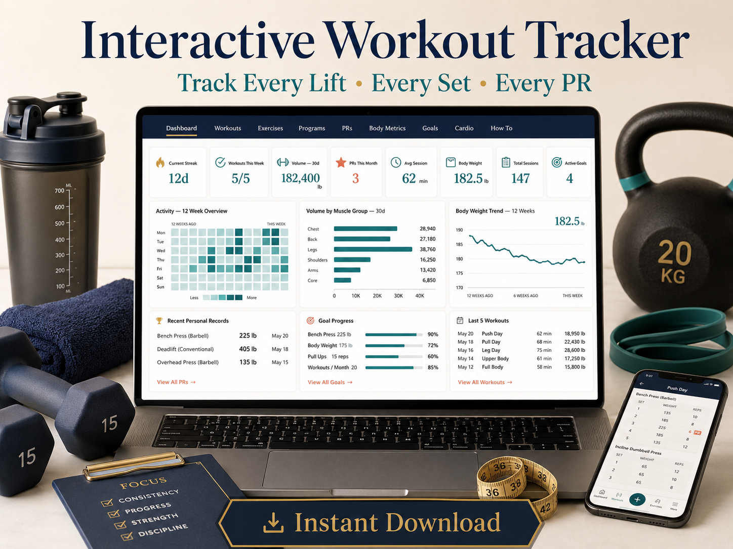 Workout Tracker Pro - Payhip