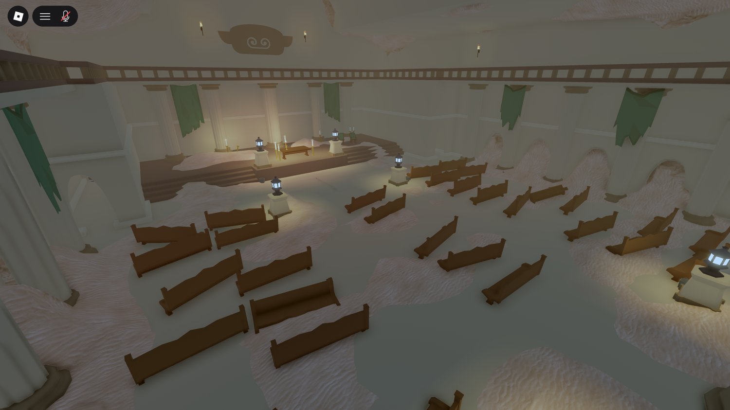 Many enterable places with full interiors