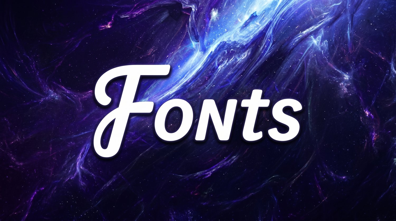 "Premium Fonts Collection Pack with modern, handwritten, serif, script, display, and branding fonts for graphic design, logos, YouTube thumbnails, and commercial projects."