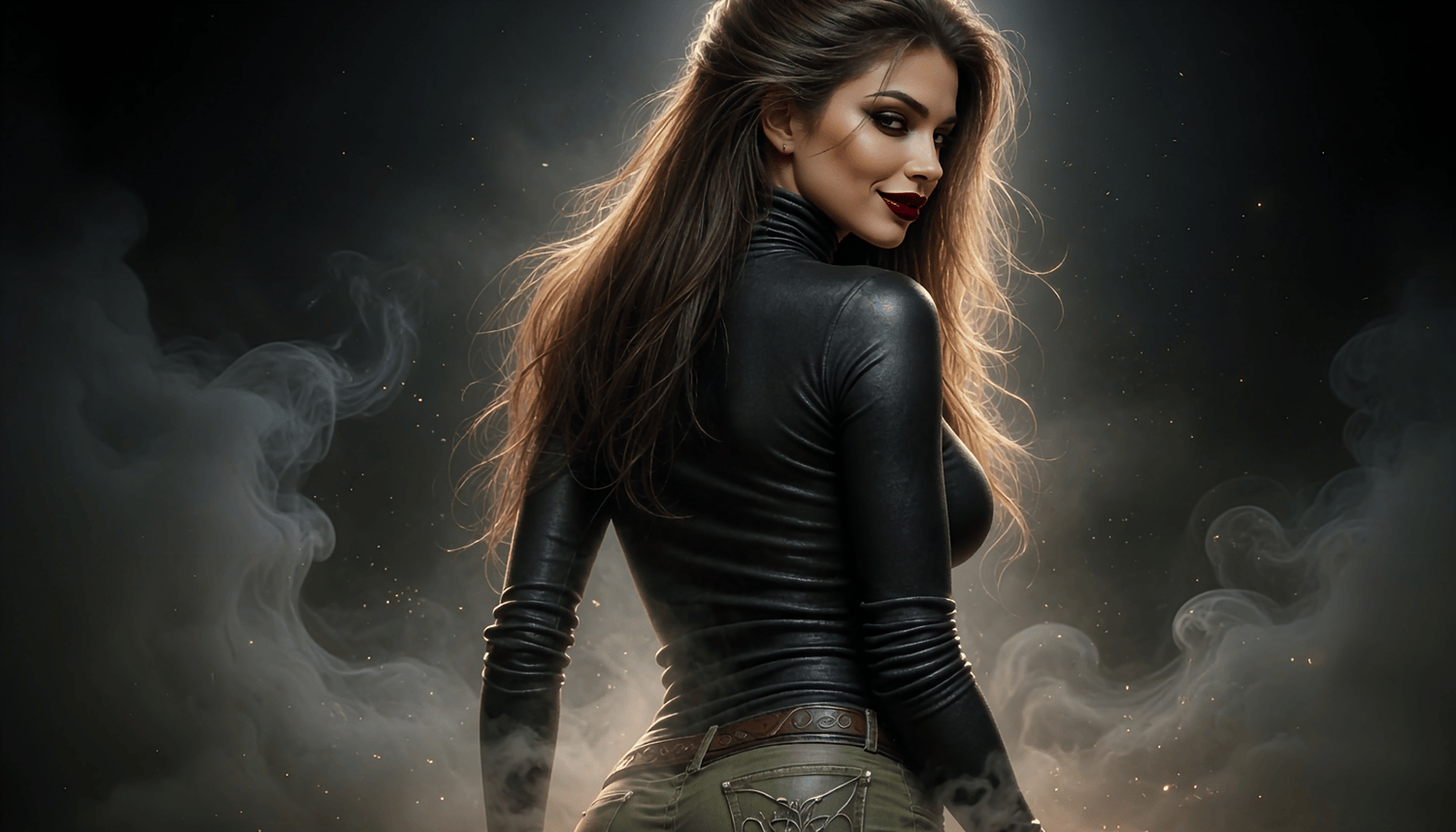 Mexican former female ninja fighting against the forces of hell 12