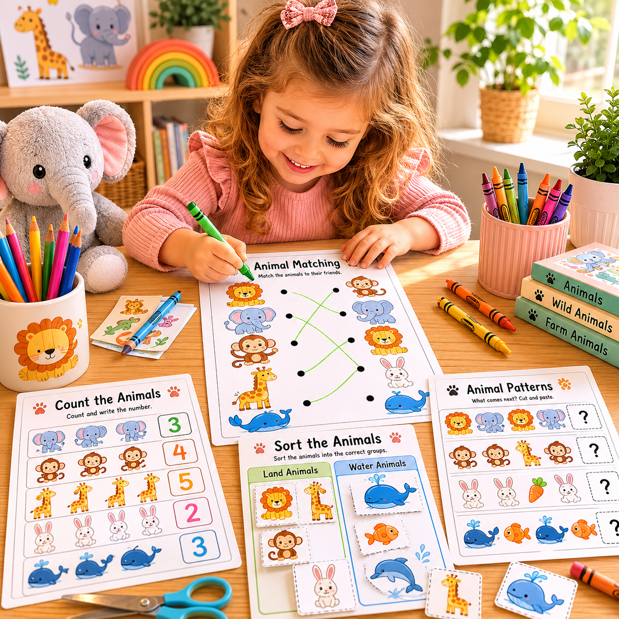 4. Animal Activities Kids Love