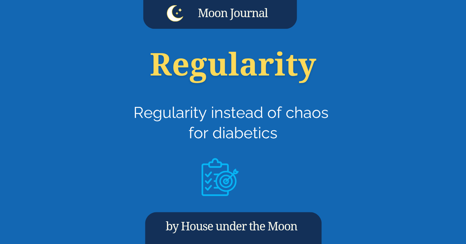 Regularity instead of chaos for diabetics