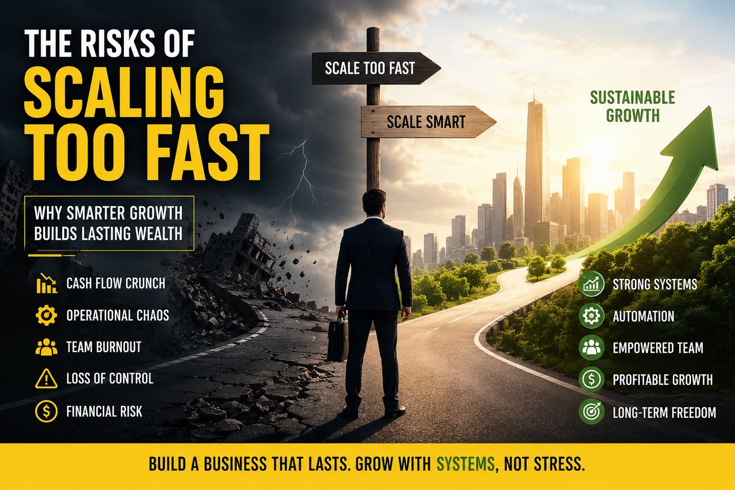 Scaling Fast The Risks of Scaling Too Fast: Why 74% of High-Growth Startups Crash ...