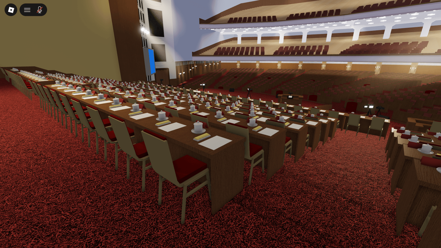 Roblox detailed meeting hall