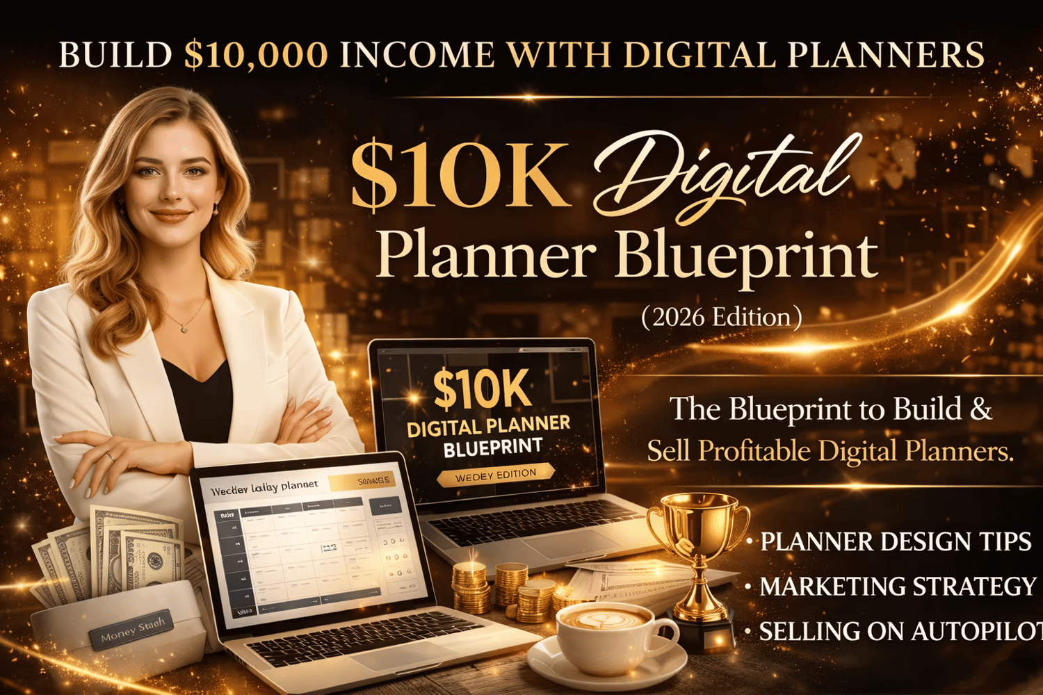 Digital Business Blueprint for Women: Etsy, Pinterest & AI Growth Guide PDF