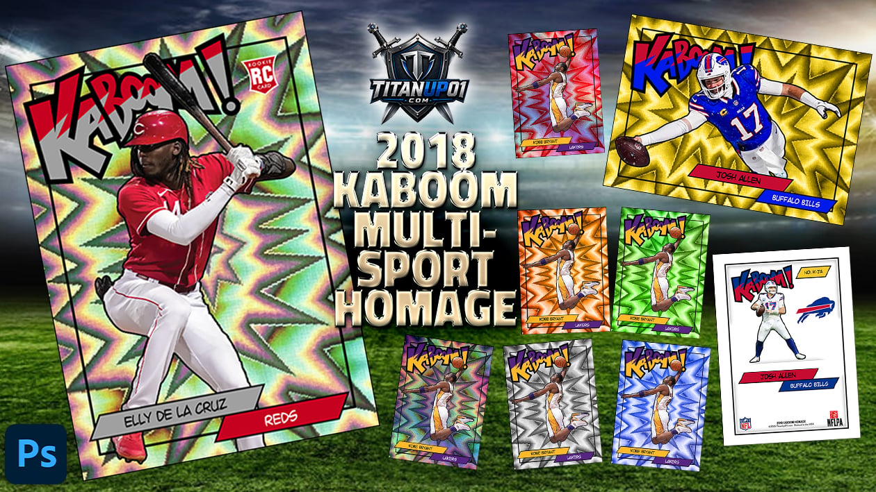 2018 KaBoom! Multi-Sports Homage Photoshop PSD Templates