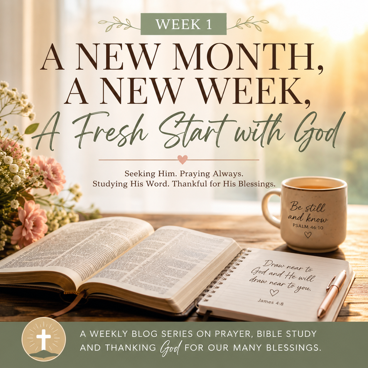 Week 1 • A New Month, A New Week, A Fresh Start with God