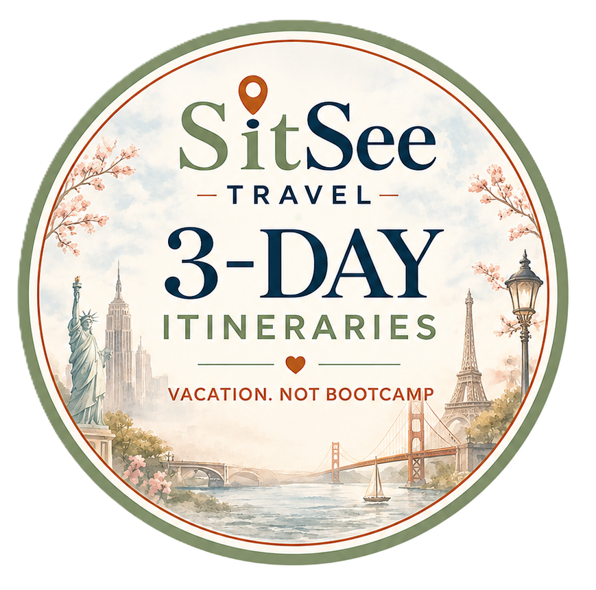SitSee 3-Day-Itinerary Collection
