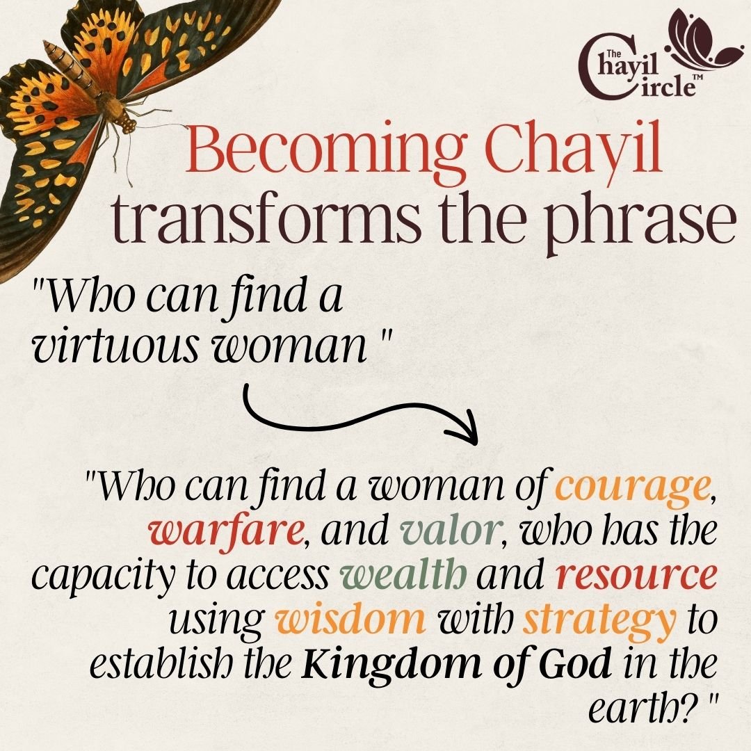 Becoming Chayil