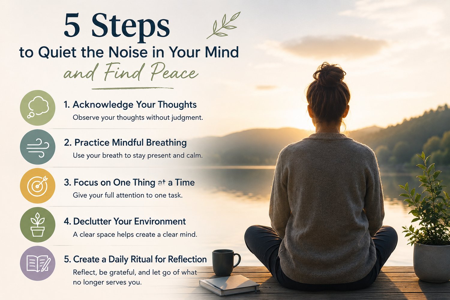 5 Steps to Quiet the Noise in Your Mind and Find Peace