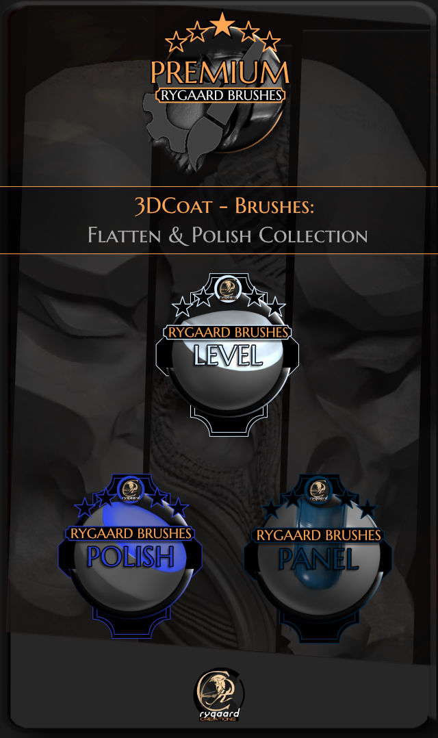 3DCoat - Flatten and Polish collection