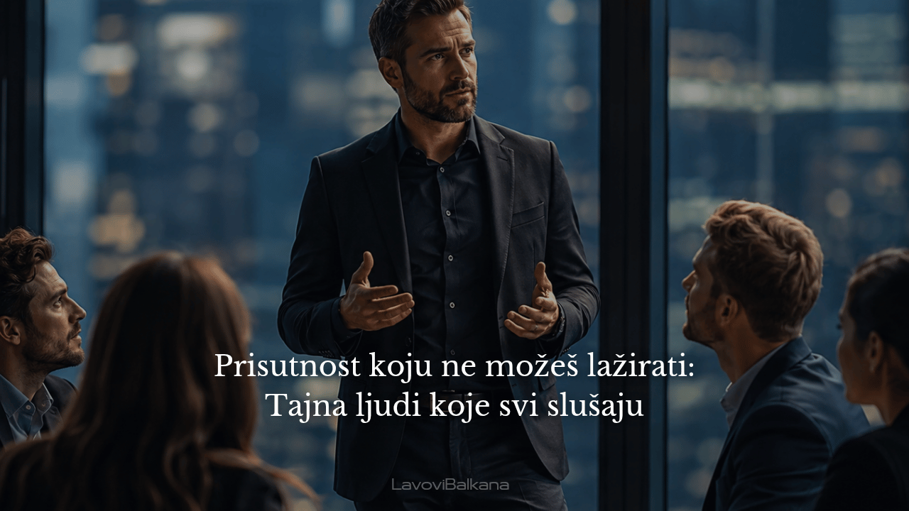 Prisutnost koju ne možeš lažirati: Tajna ljudi koje svi slušaju