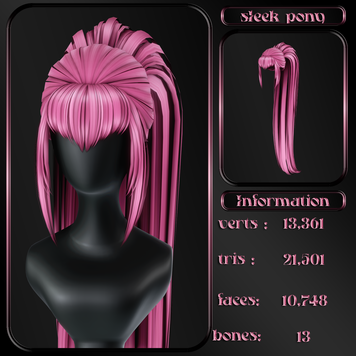 sleek pony