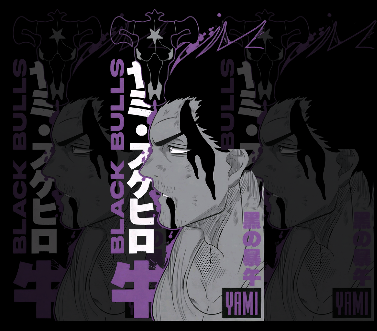 DESIGN ANIME Yami Sukehiro / Black Clover