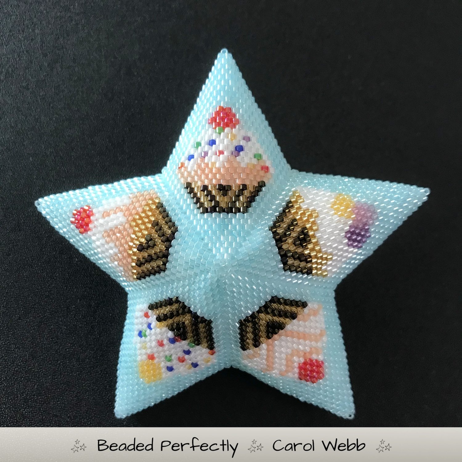peyote 3D star