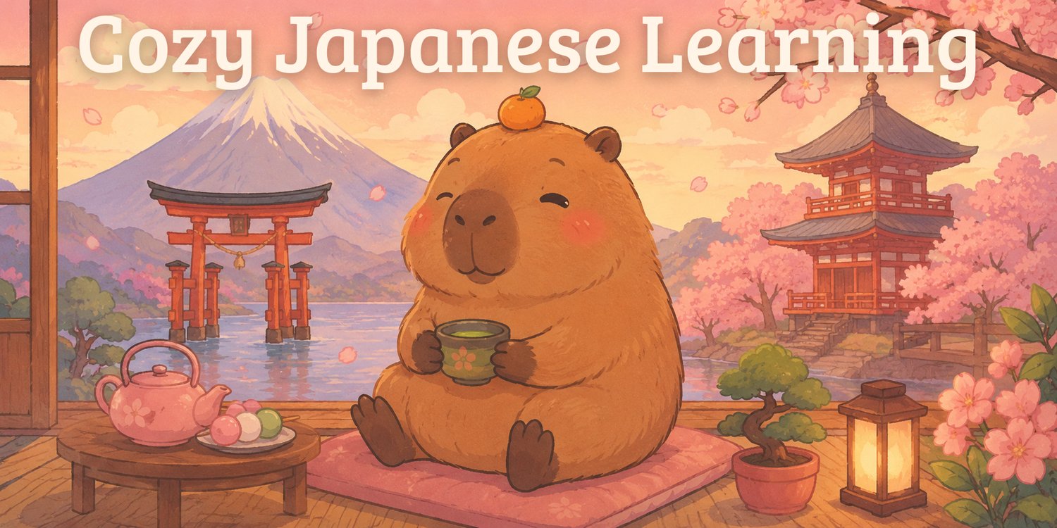 Cozy Japanese Learning - Learn Japanese through stories