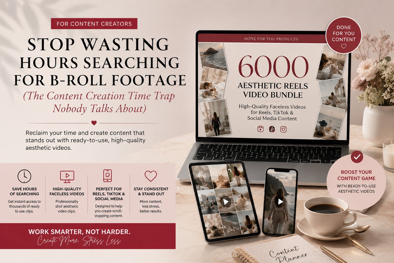 Aesthetic Reels Video Bundles