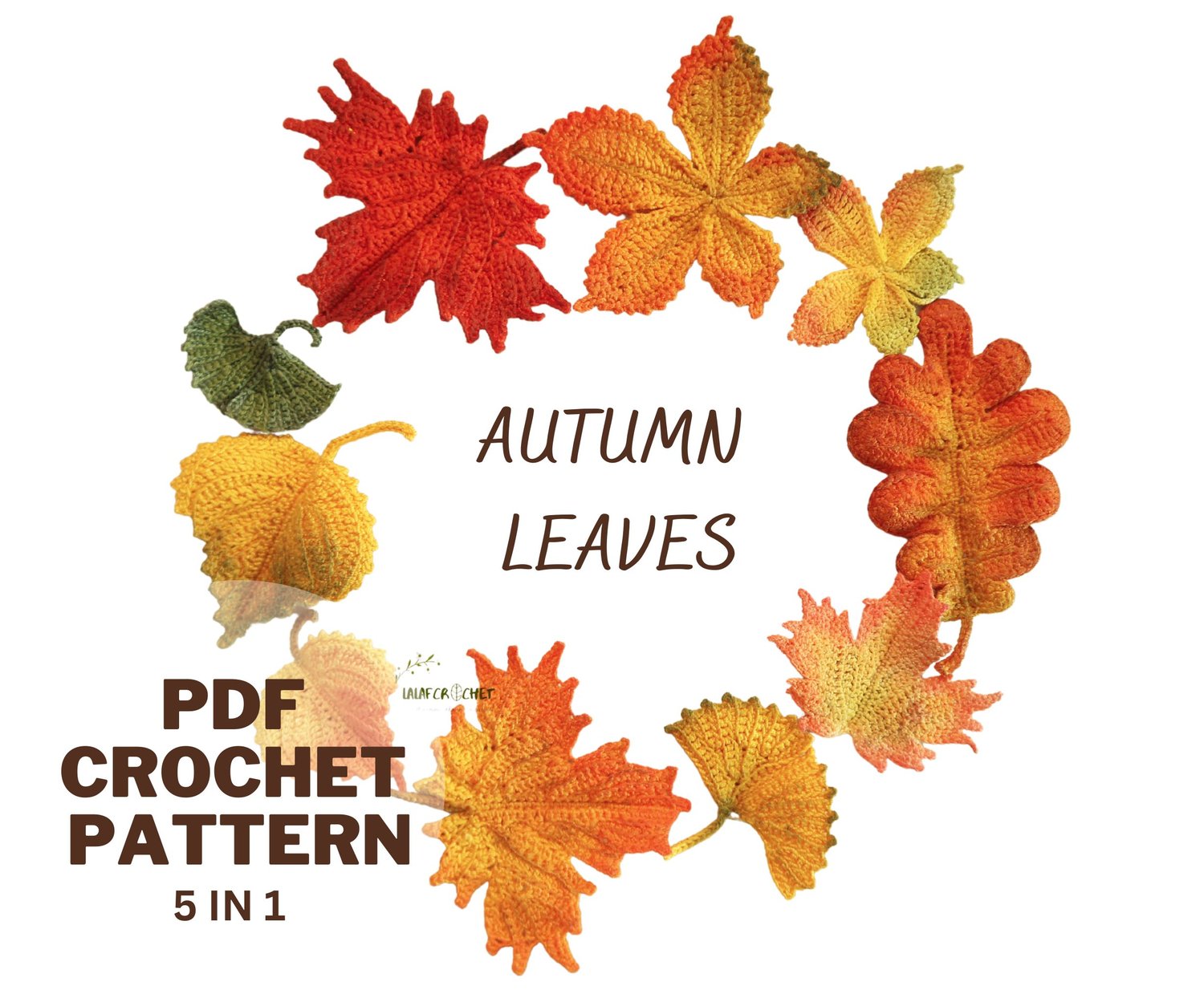 autumn-leaf-crohet-patterns by lalafcrochet