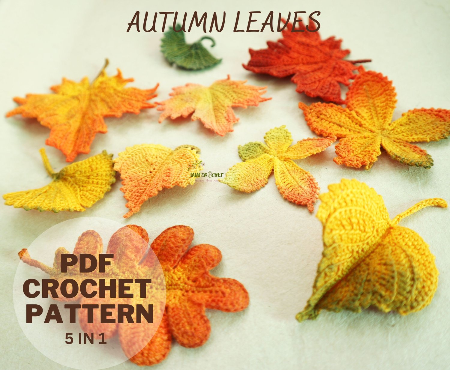 autumn-leaf-crohet-patterns by lalafcrochet