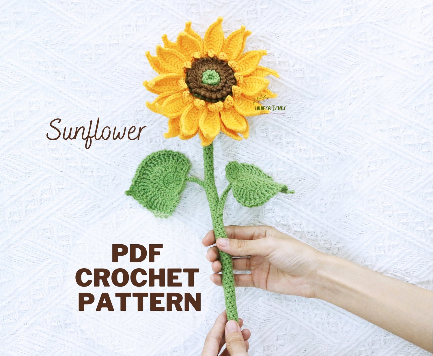 Lalafcrochet sunflower pattern