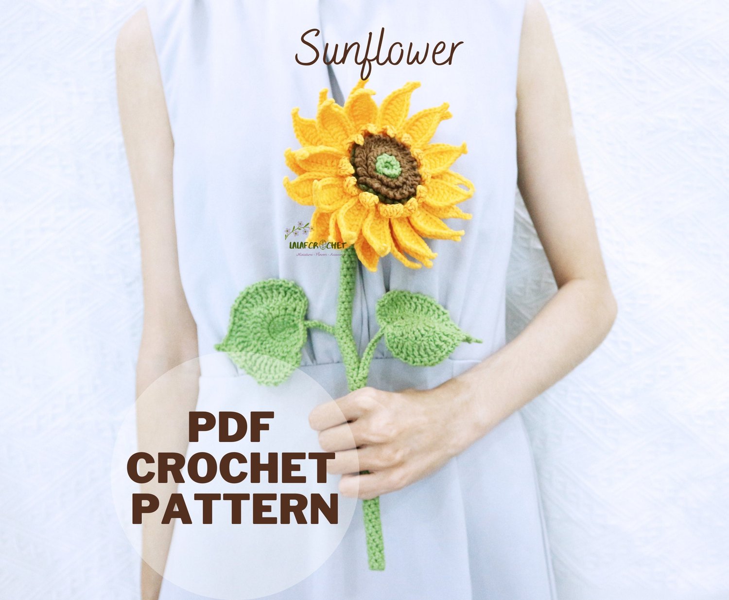 Lalafcrochet sunflower pattern