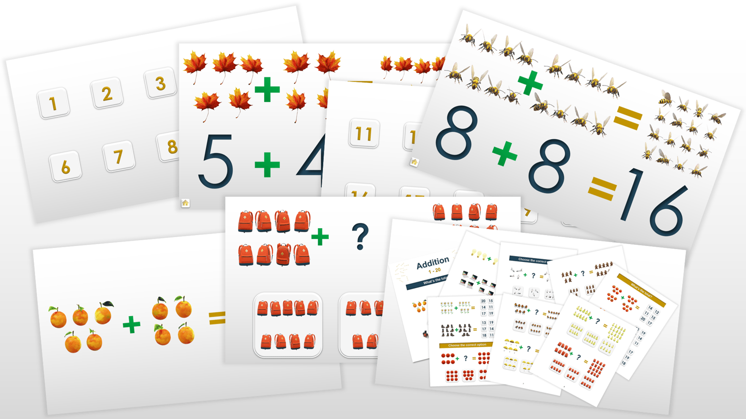 Rytway Designs Arithmetic I - Addition (1 - 20) No-prep Demo Lesson