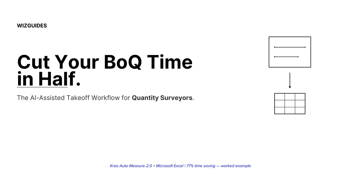 Alt cover image for The 2D PDF Takeoff Accelerator for quantity survayors