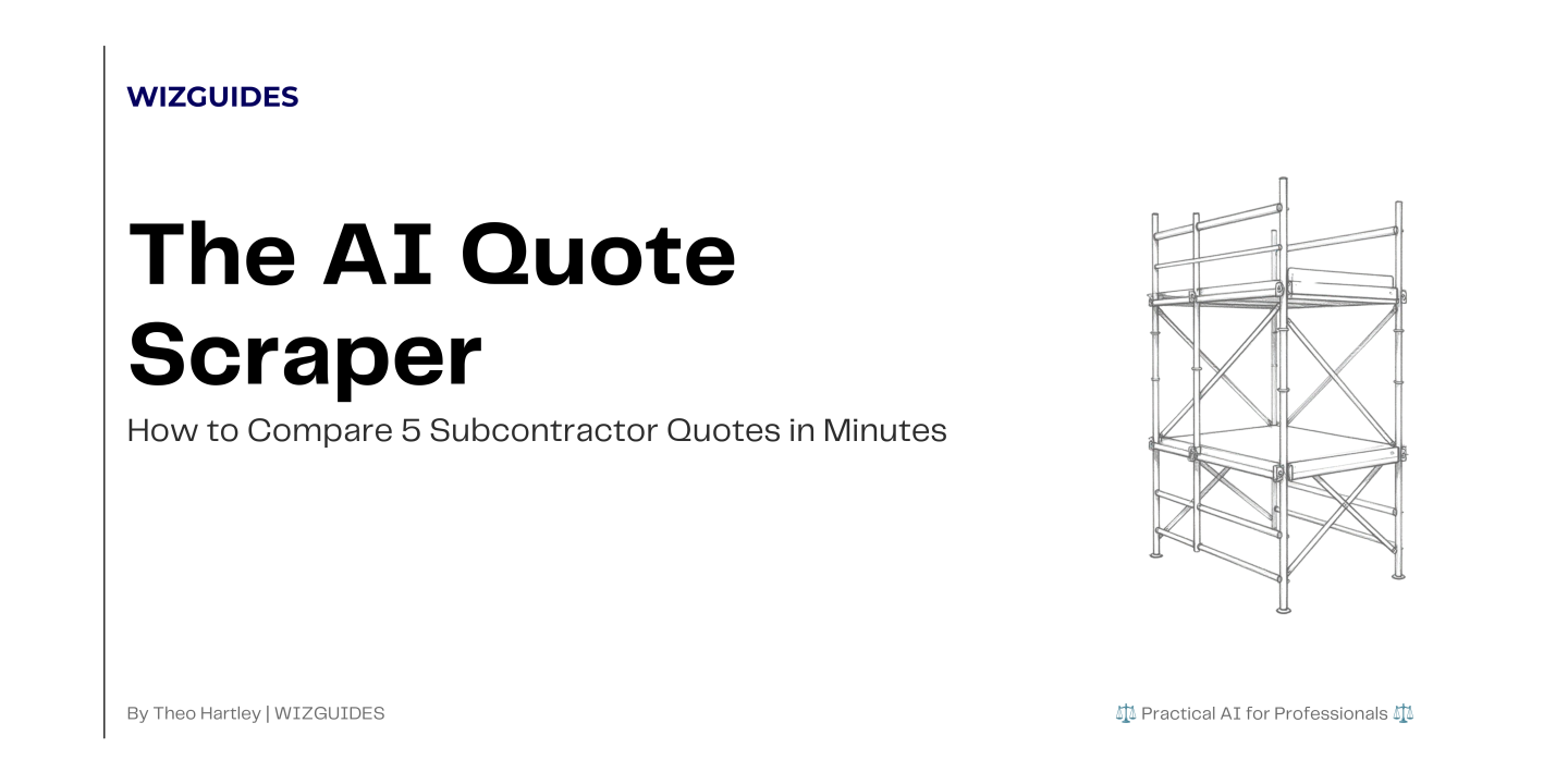 Alt cover image for The AI quote scraper black white text