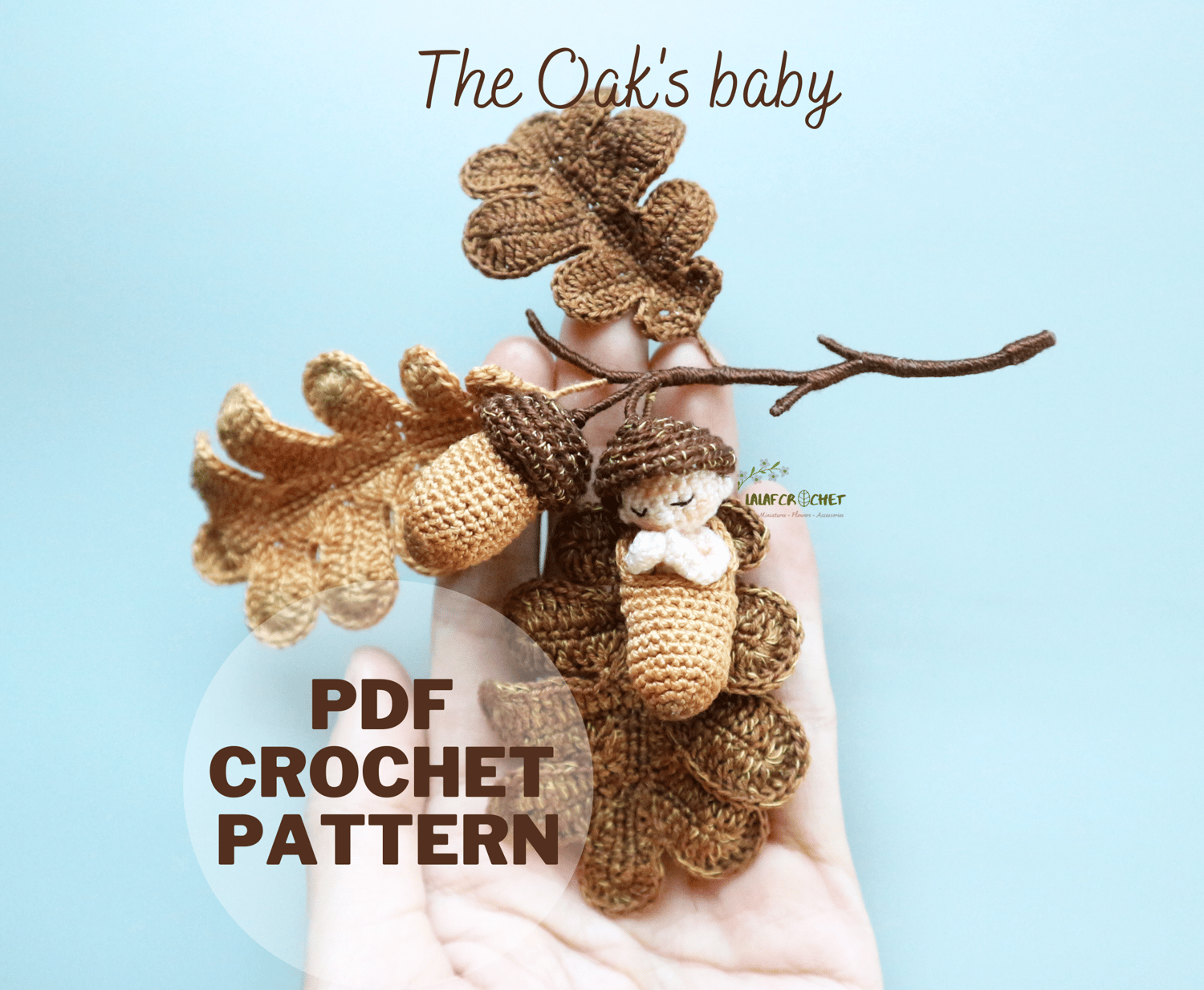 Lalafcrochet Oak’s Baby Crochet Pattern