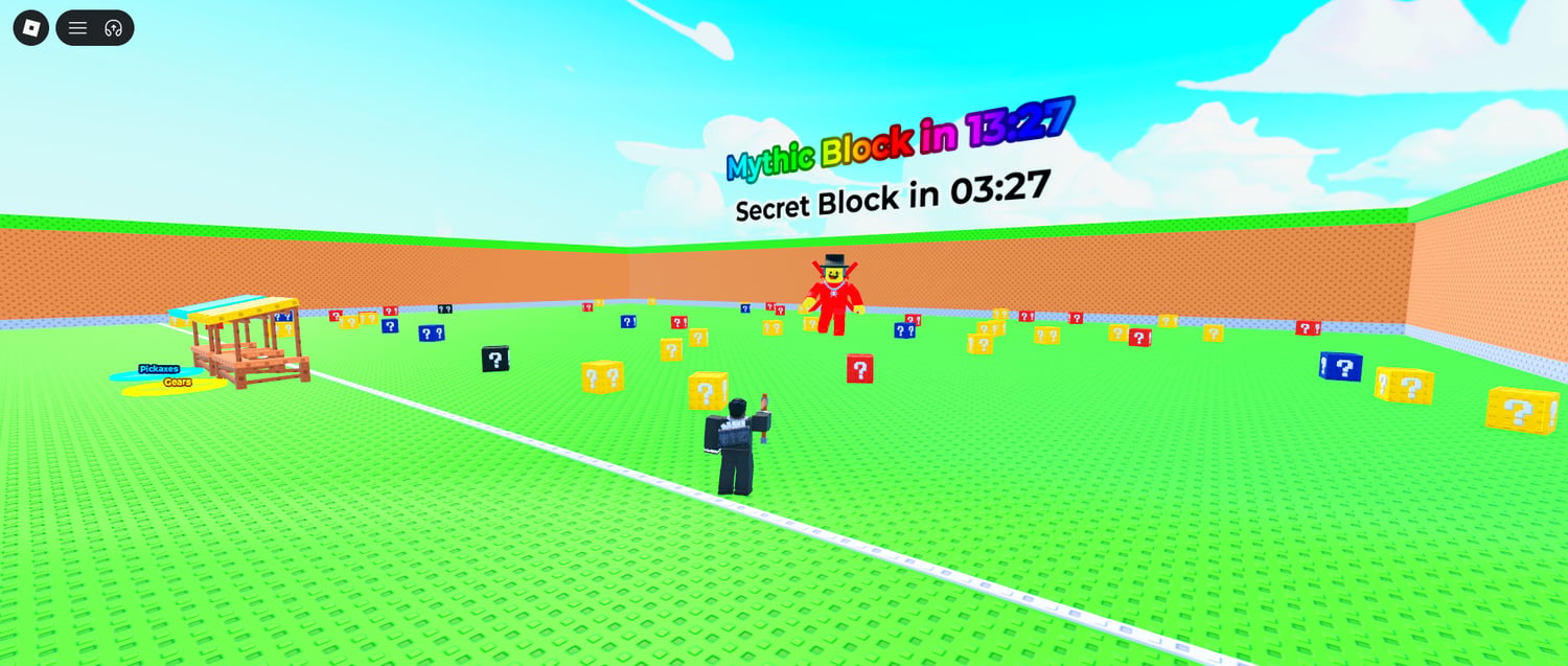 Detailed lucky block progression system