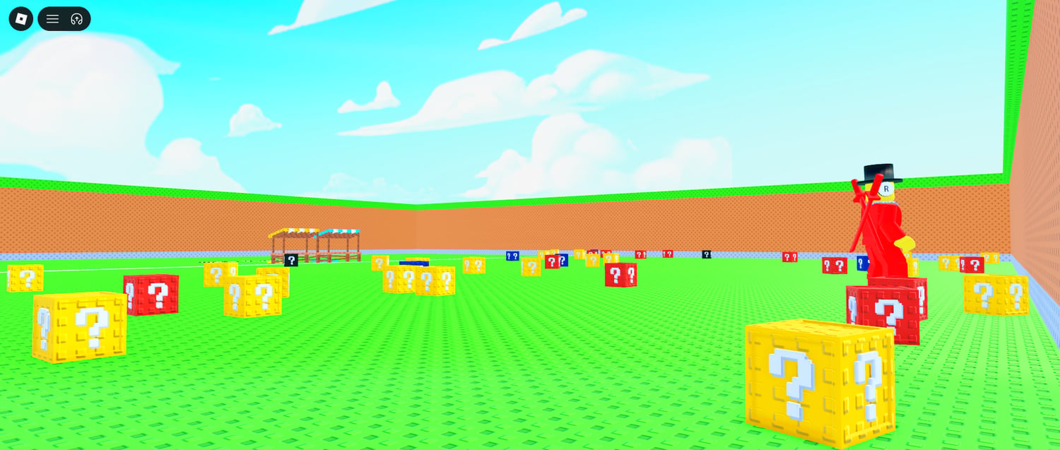 Rare lucky block reward system