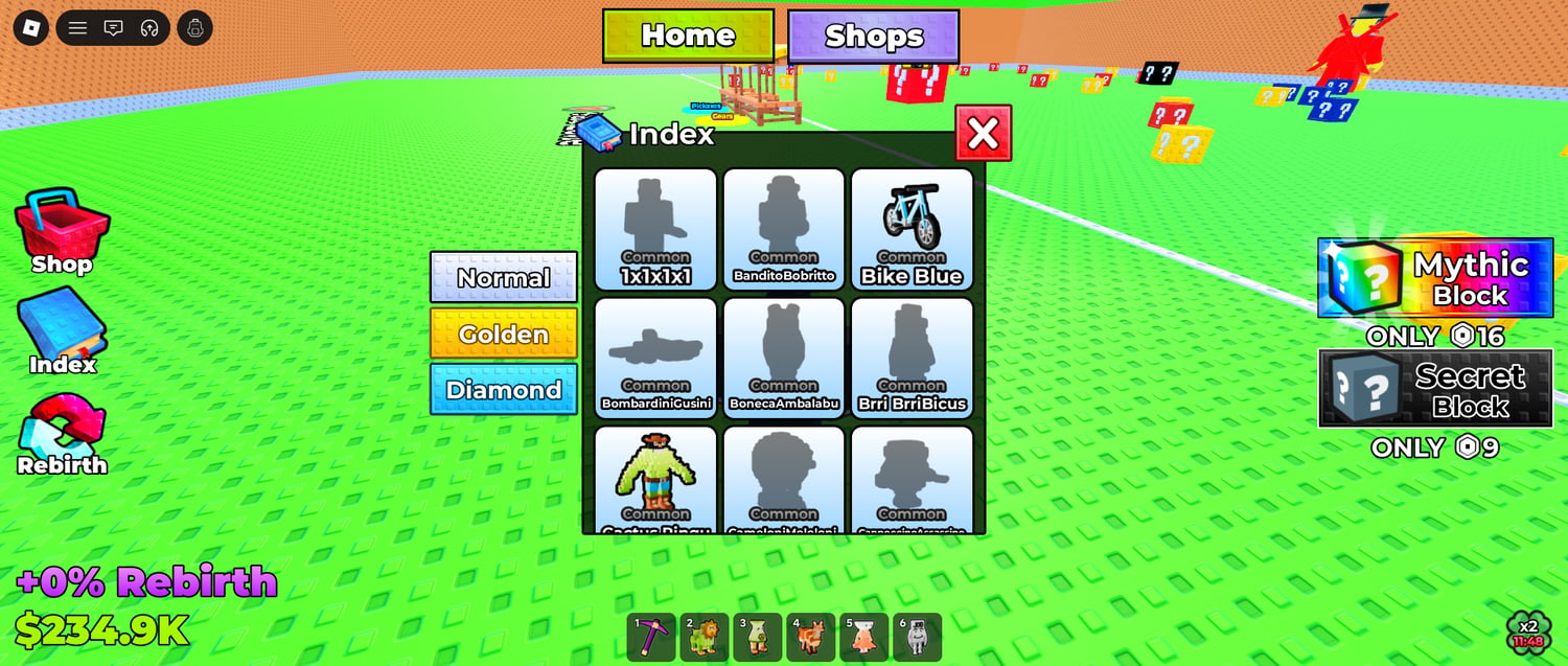 Roblox simulator with collectible pets
