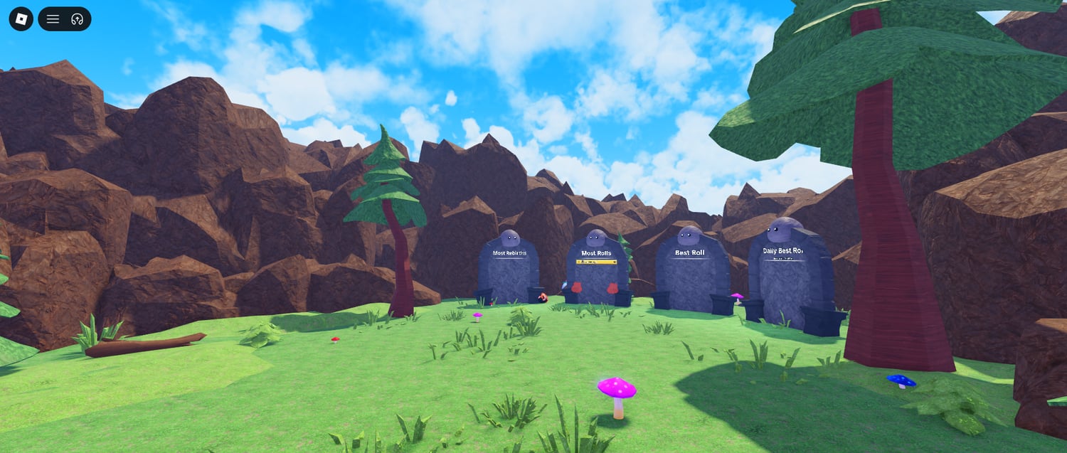 Mobile optimized Roblox RNG gameplay