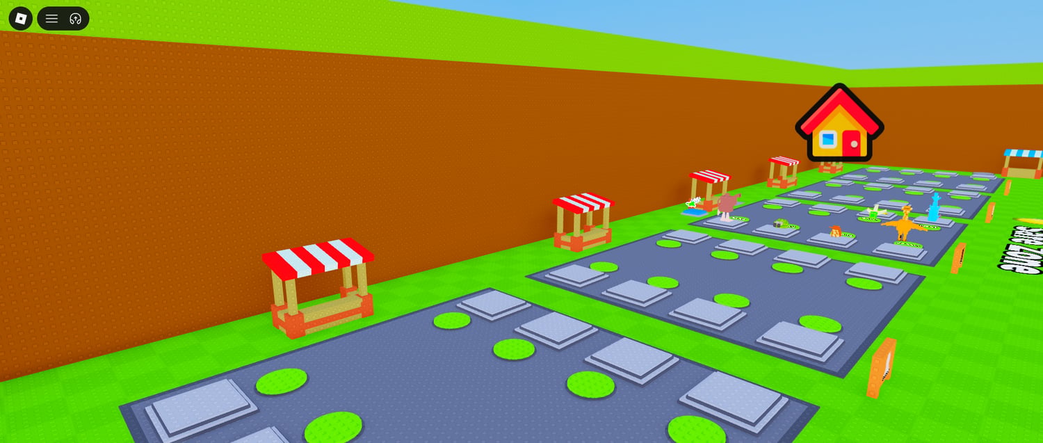 Multiplayer Roblox combat gameplay scene