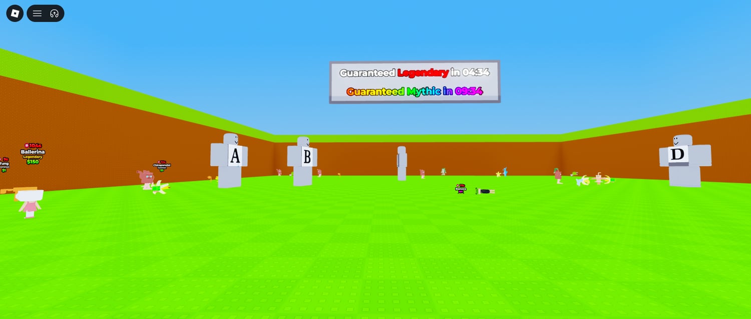 Low poly Roblox tycoon environment