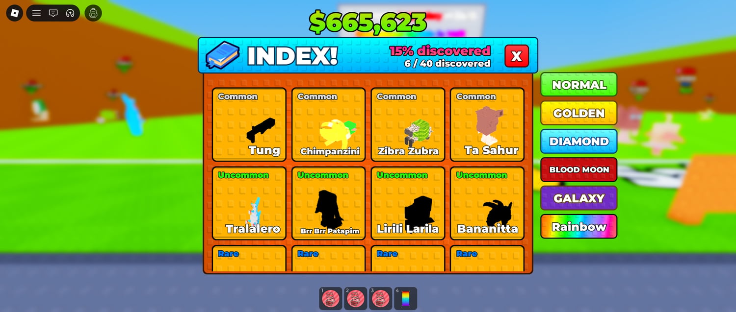 Income generation tycoon system layout