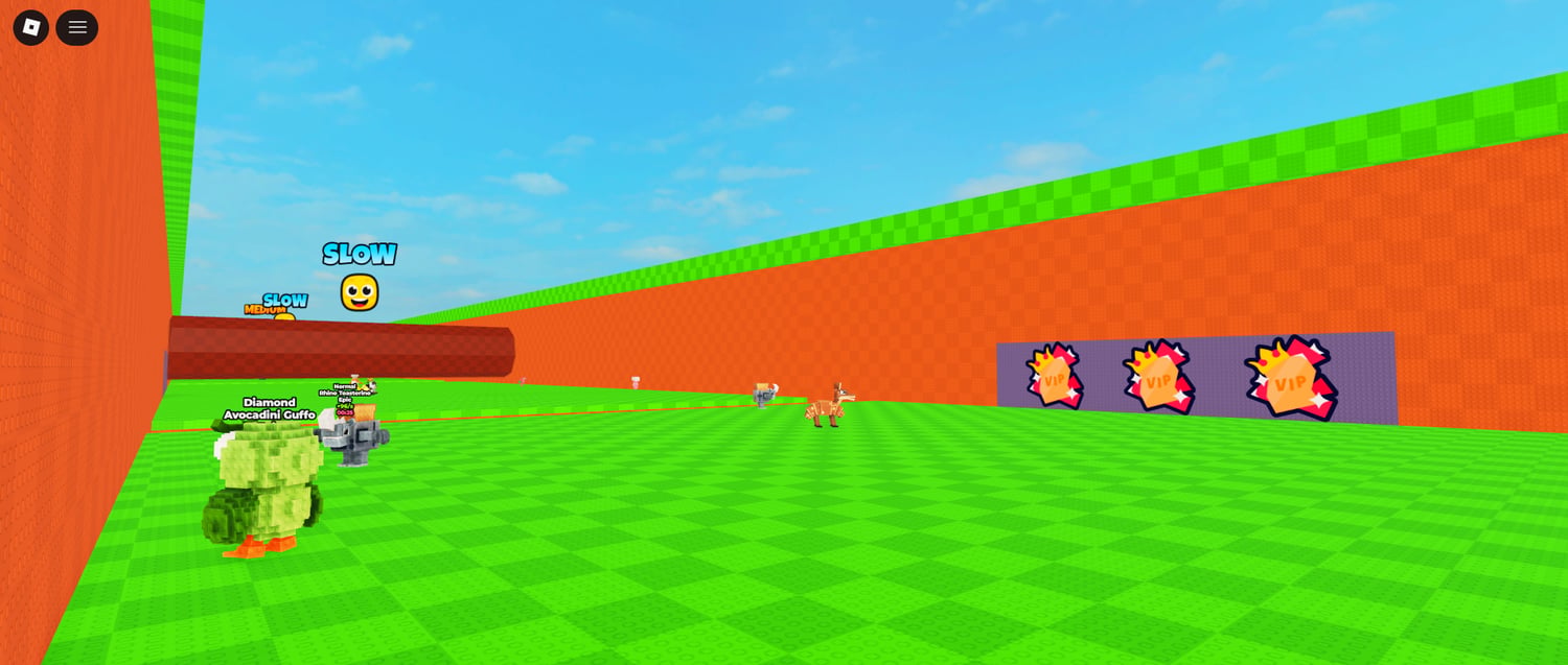 Survival simulator shop and upgrade UI Roblox