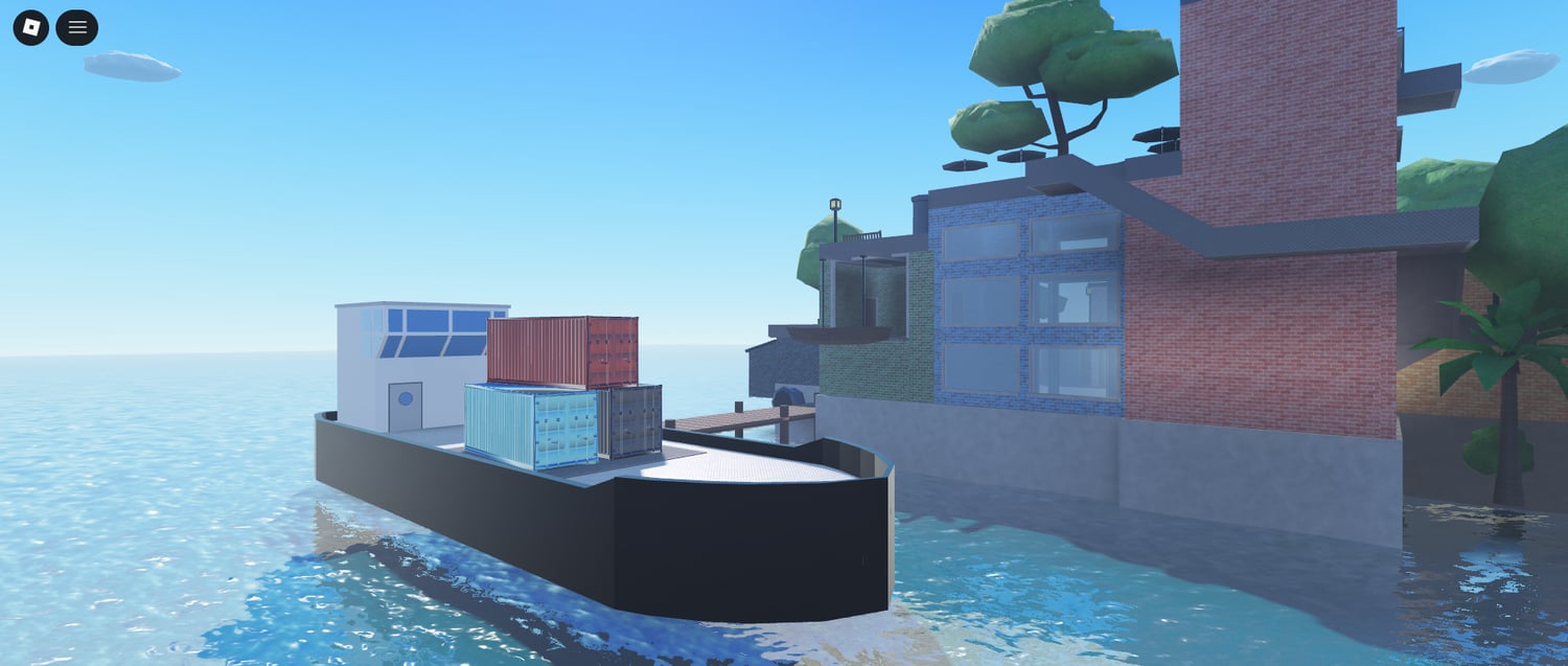 Roblox sniper FPS combat gameplay scene