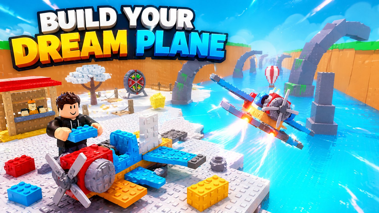 Custom aircraft upgrade and build menu Roblox