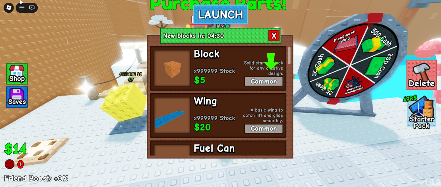 Dynamic obstacle course flying simulator Roblox