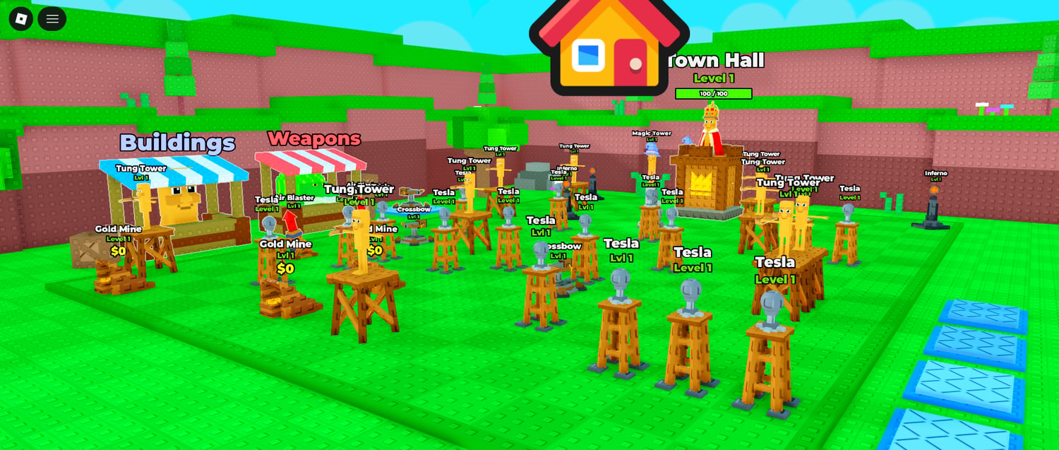 Defensive tower placement strategy layout Roblox