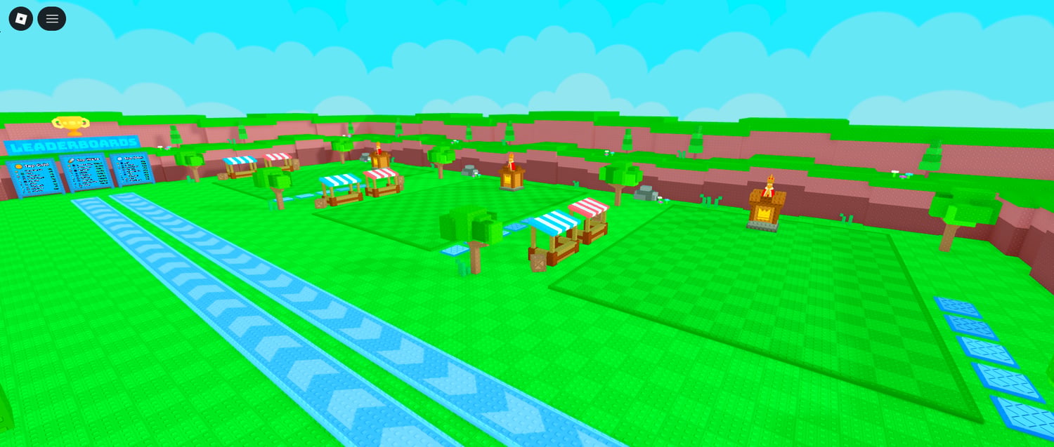 Enemy wave attack approaching base Roblox TD