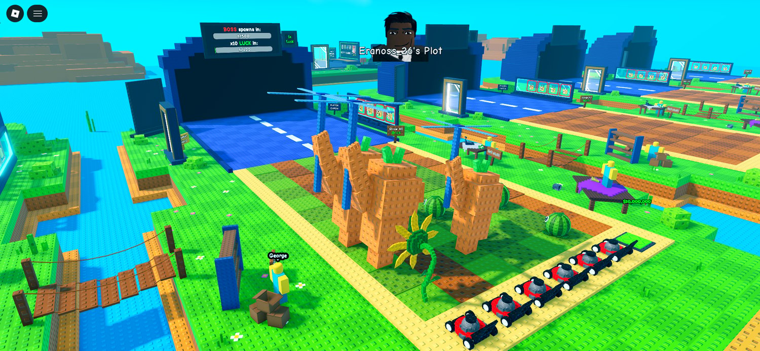 Tycoon farm development structure Roblox