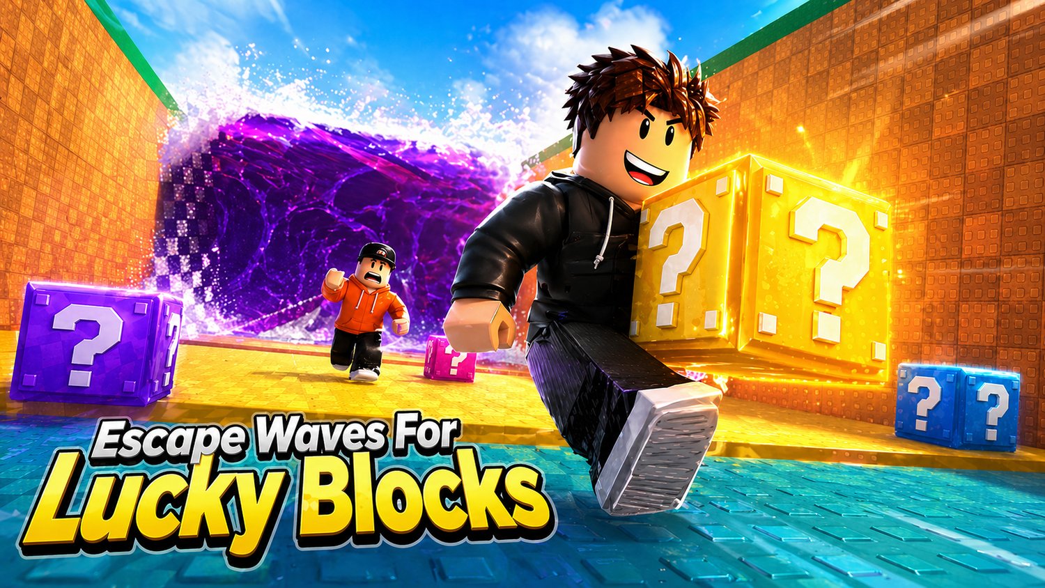 Lucky block boost activation moment