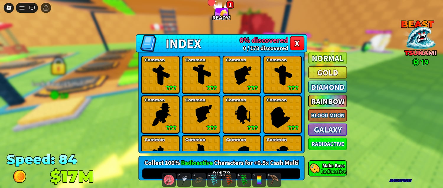 Random weapon drop lucky block system