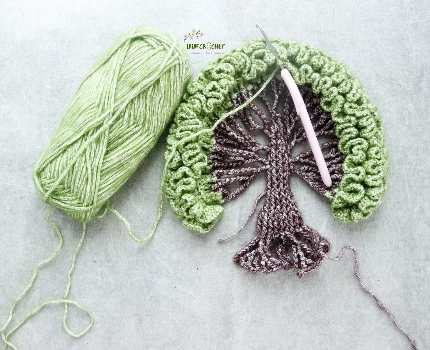 lalafcrochet crochet tree of life pattern