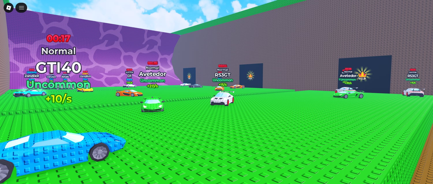 Roblox car escaping tsunami disaster