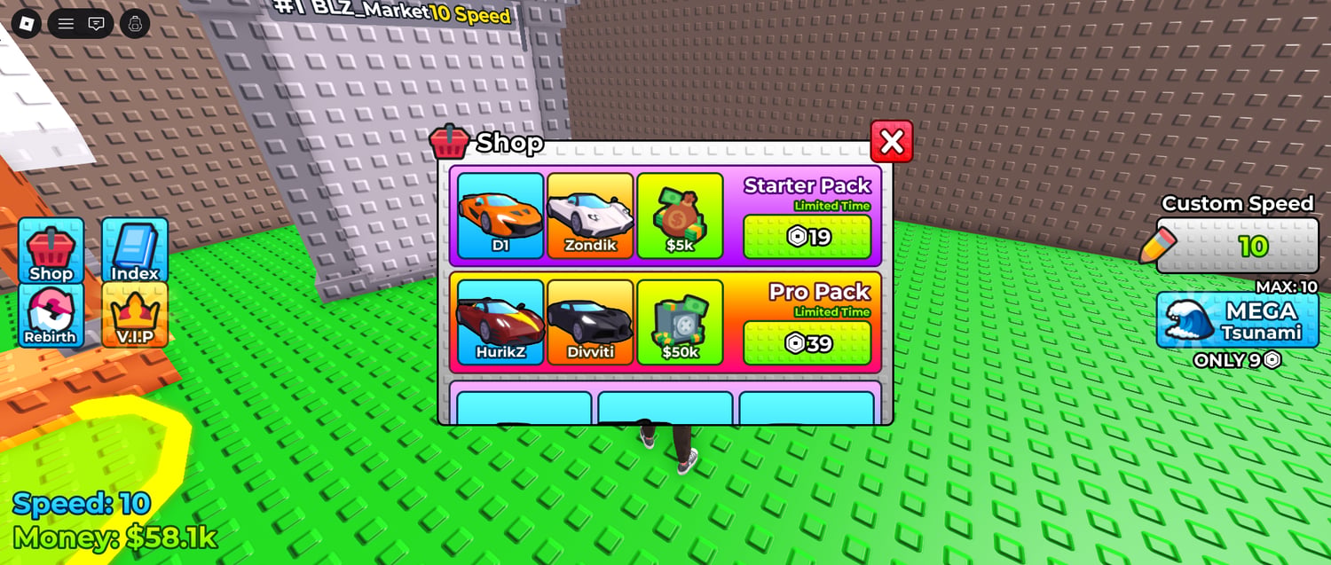 Vehicle upgrade progression system Roblox